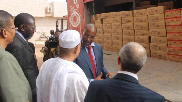 Nestlé Donates Food Items to Malian Government