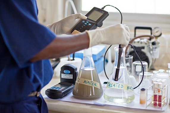 treating waste water