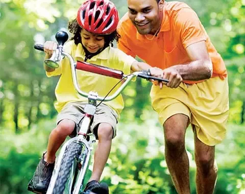 Cycling for healthy lifestyle