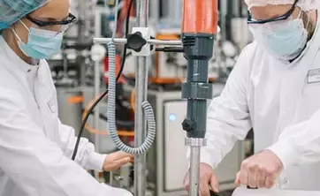 Scientists in lab