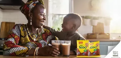 mother and child with Nido