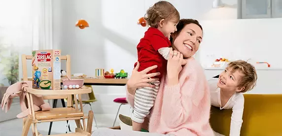 Cerelac helps young children achieve good nutrition